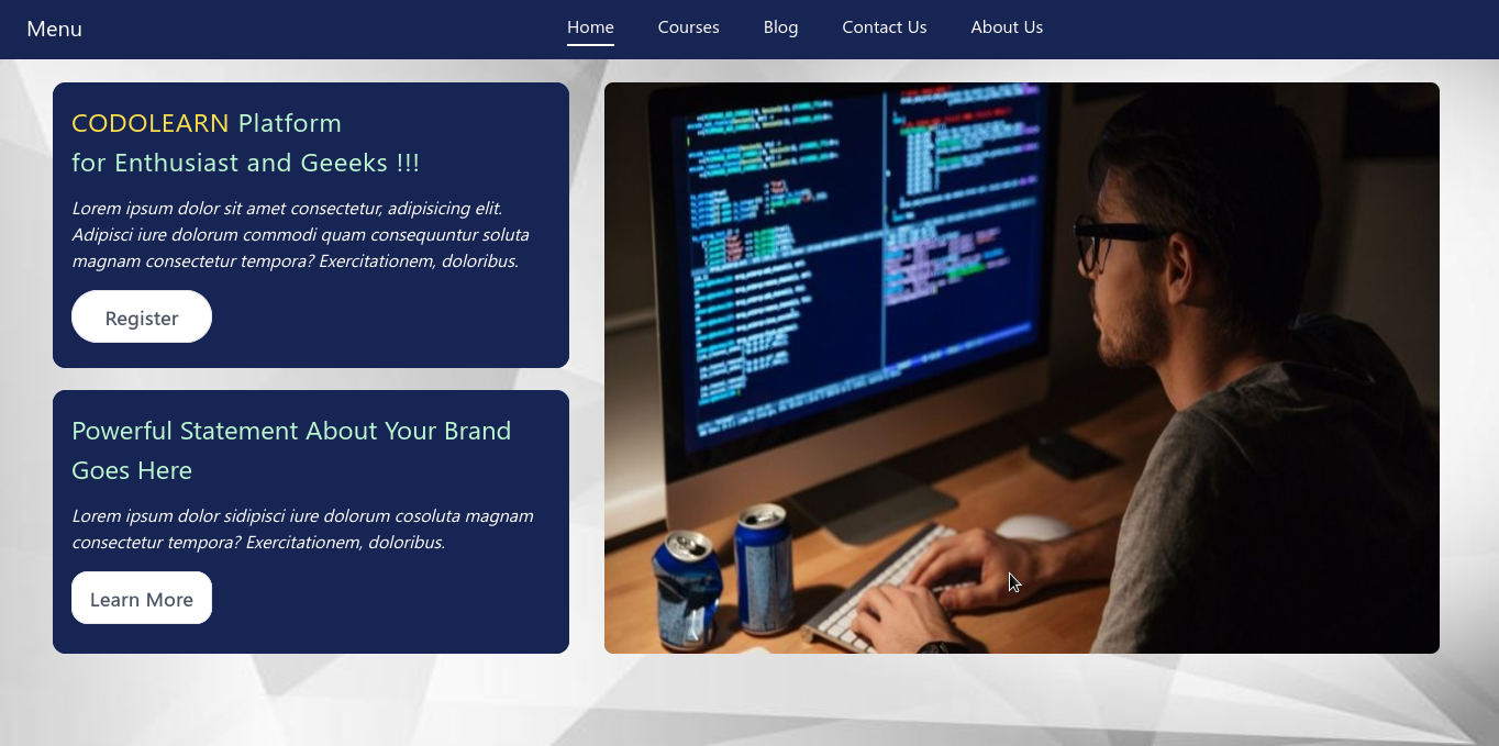 website image