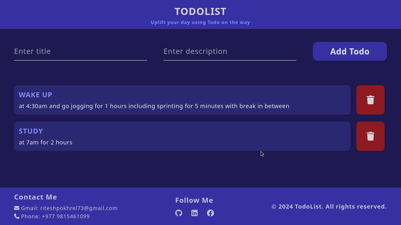 website image